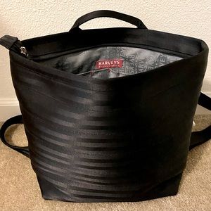Harveys Streamline Backpack- Black